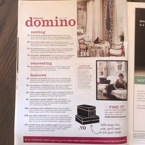 Domino Magazine Bundle 3 issues dated 2006-2008 - Picture 8 of 13